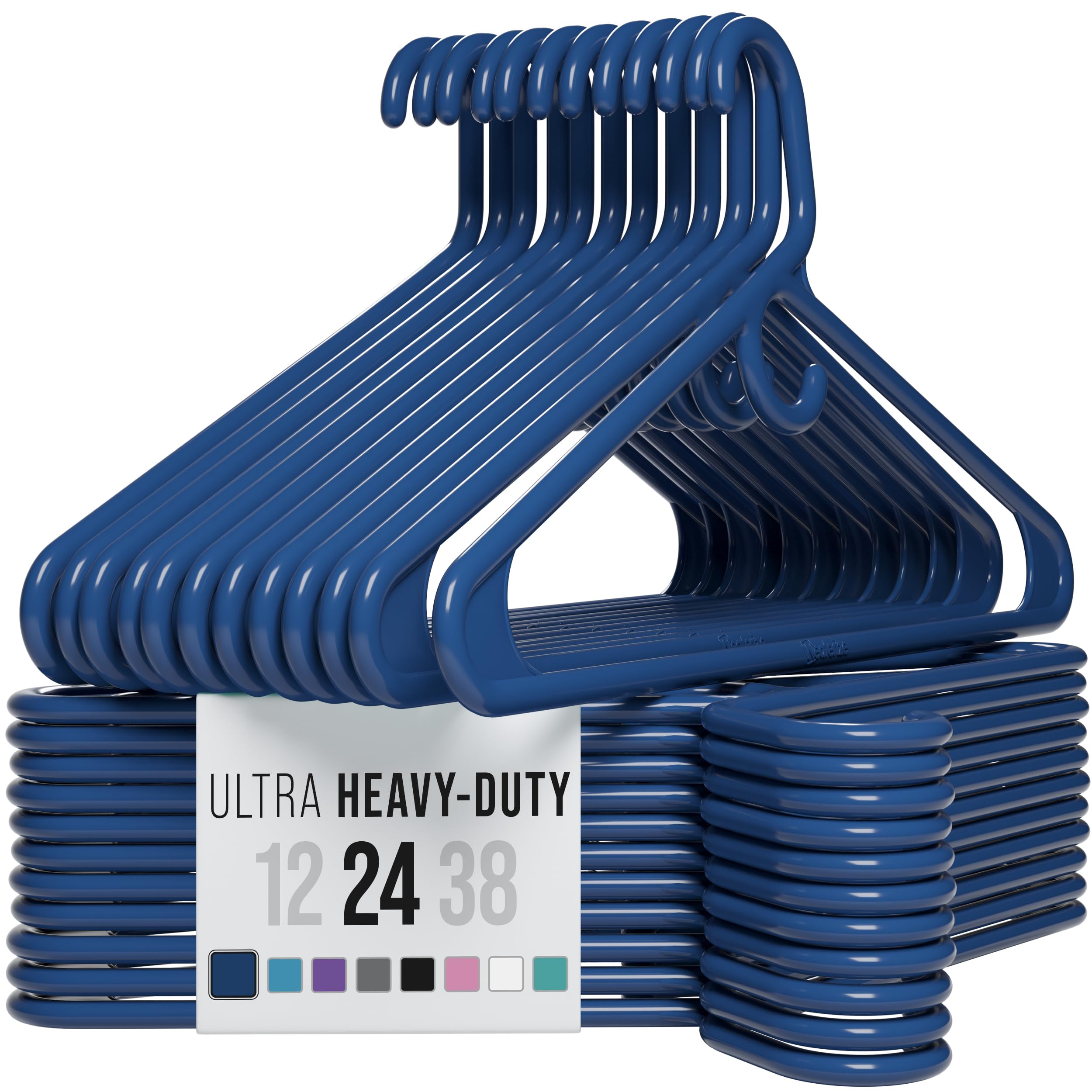 Amazon.com: NEATERIZE Ultra Heavy Duty Plastic Clothes Hangers